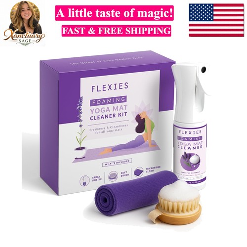 Foaming yoga mat - foaming, spray