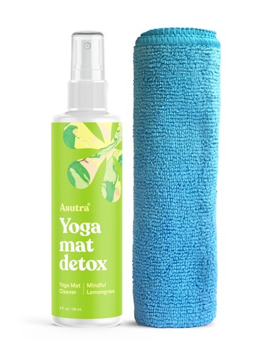 Asutra yoga mat cleaner spray - mat,